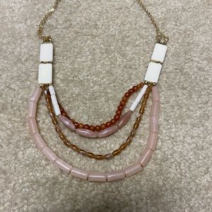 Layered beaded necklace